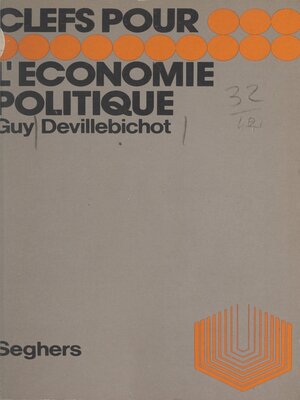 cover image of L'économie politique